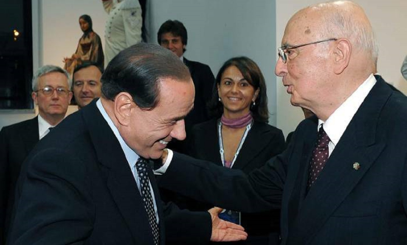 Berlusconi Napolitano