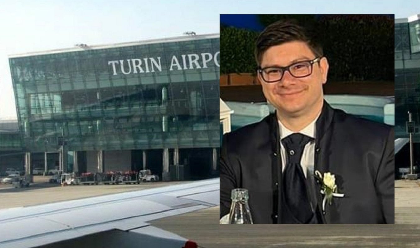aeroporto Torino morto volo Torino Lamezia