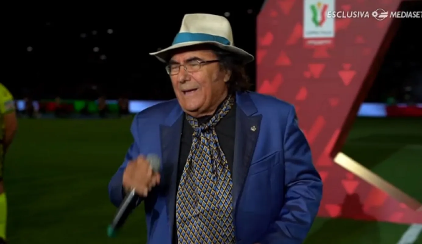 Al Bano canta l'Inno di Mameli