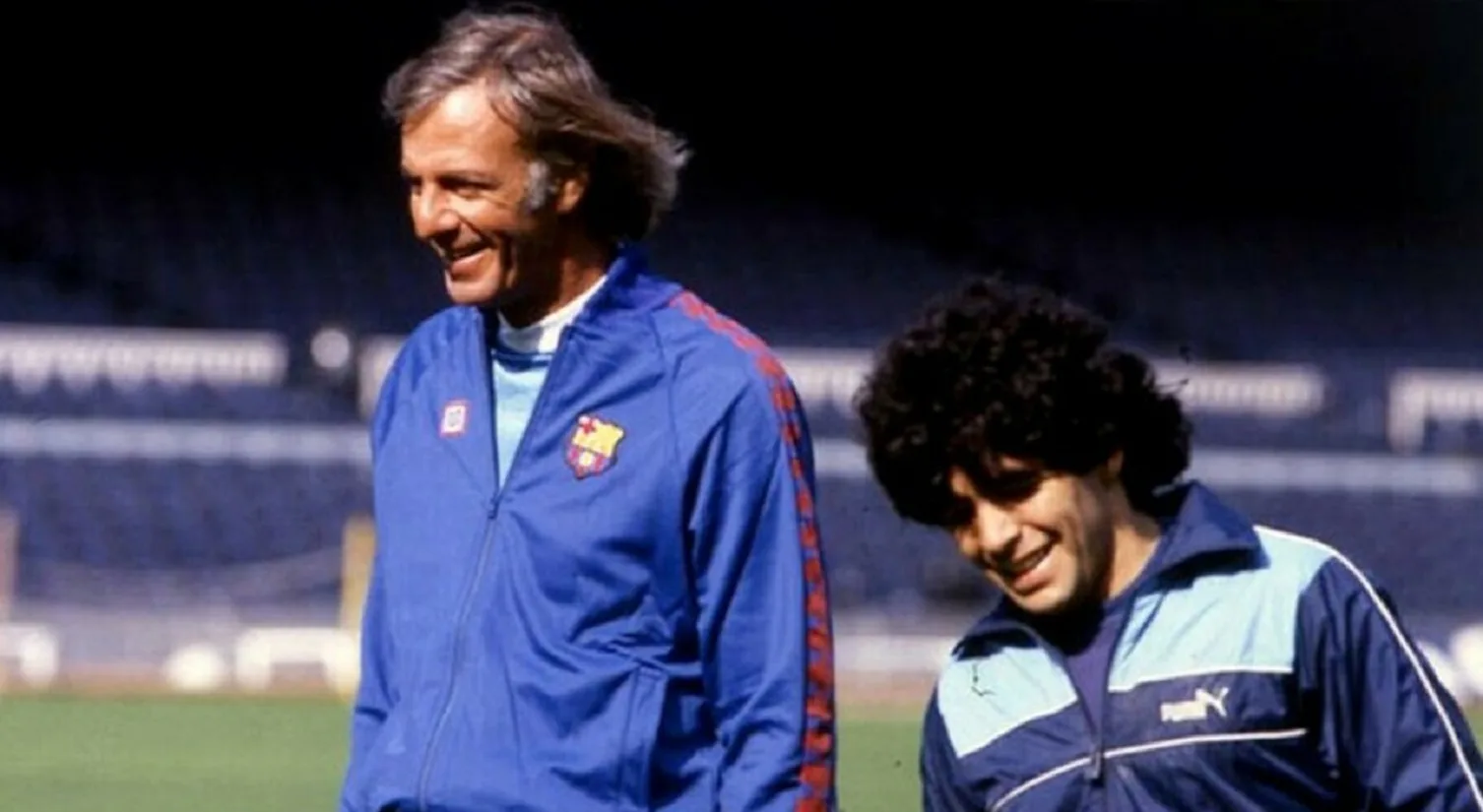 Cesar Menotti e Diego Maradona