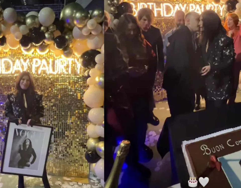 Laura Pausini ha festeggiato i 50 anni con un party speciale