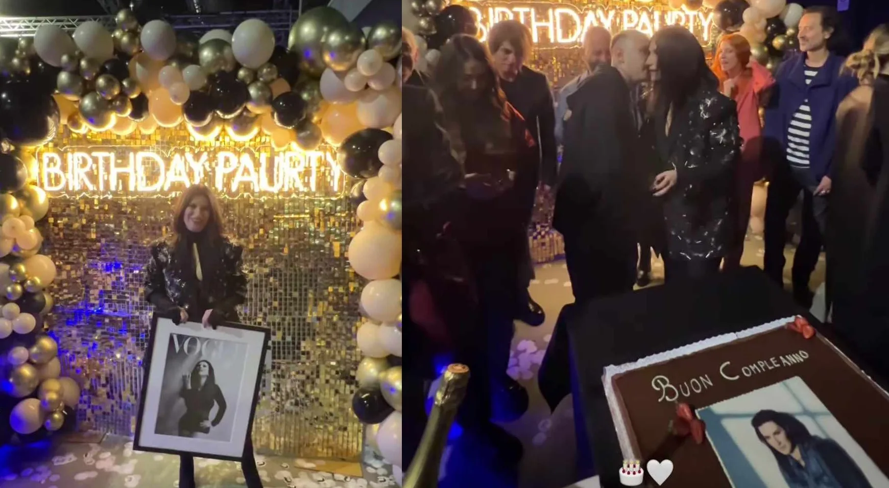 Laura Pausini ha festeggiato i 50 anni con un party speciale
