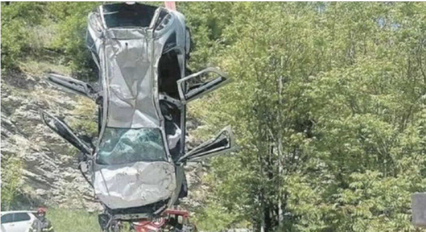 L'auto del ventenne di Ascoli morto nel tragico incidente sulla strada di Lisciano
