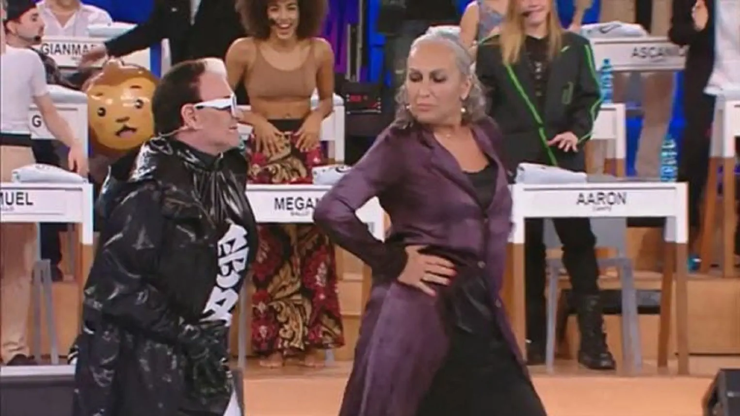 Cristiano Malgioglio e Alessandra Celentano
