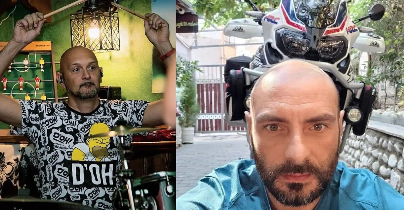 I due vigili deceduti in provincia di Chieti