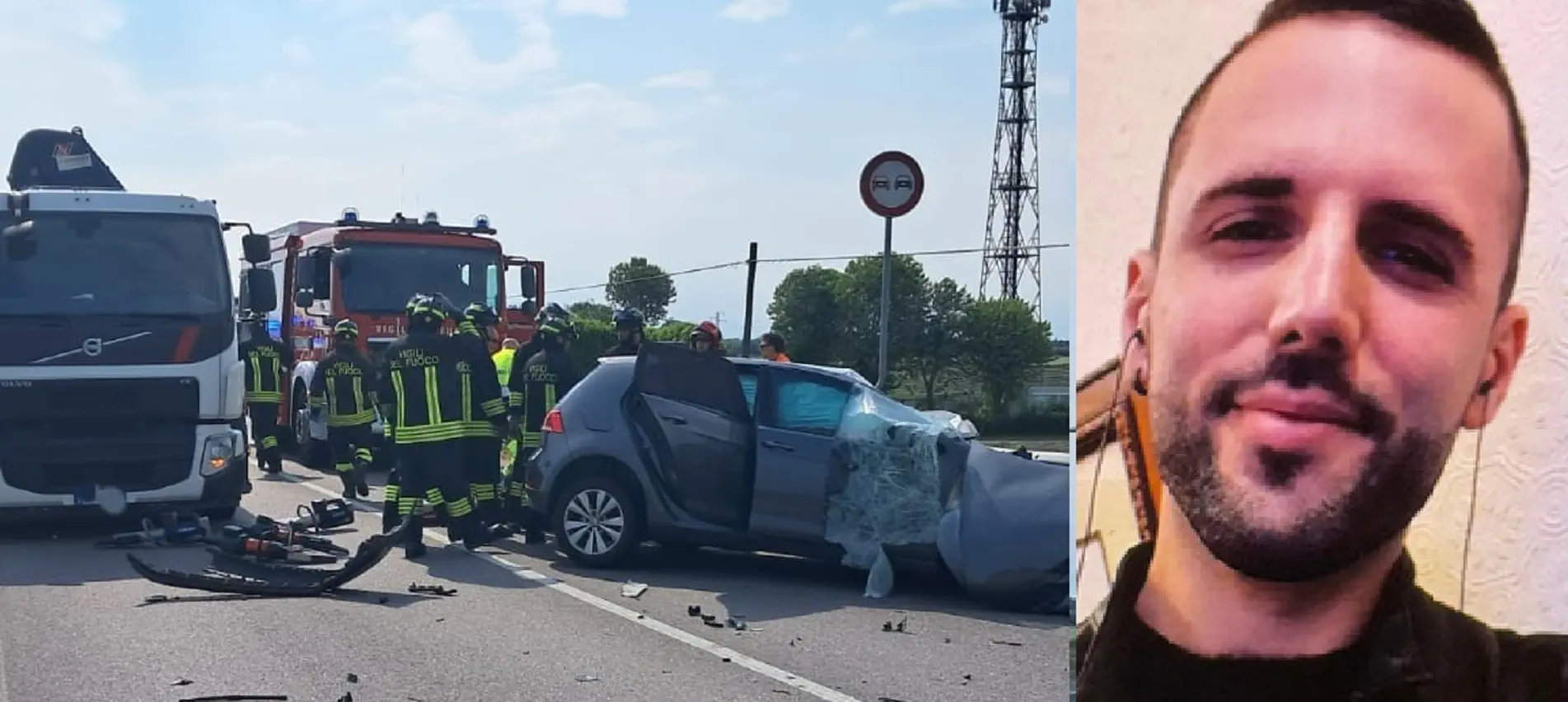 Scontro frontale a Quarto d’Altino: muore giovane papà, ferita madre e neonato Scontro frontale a Quarto d’Altino: muore giovane papà, ferita madre e neonato