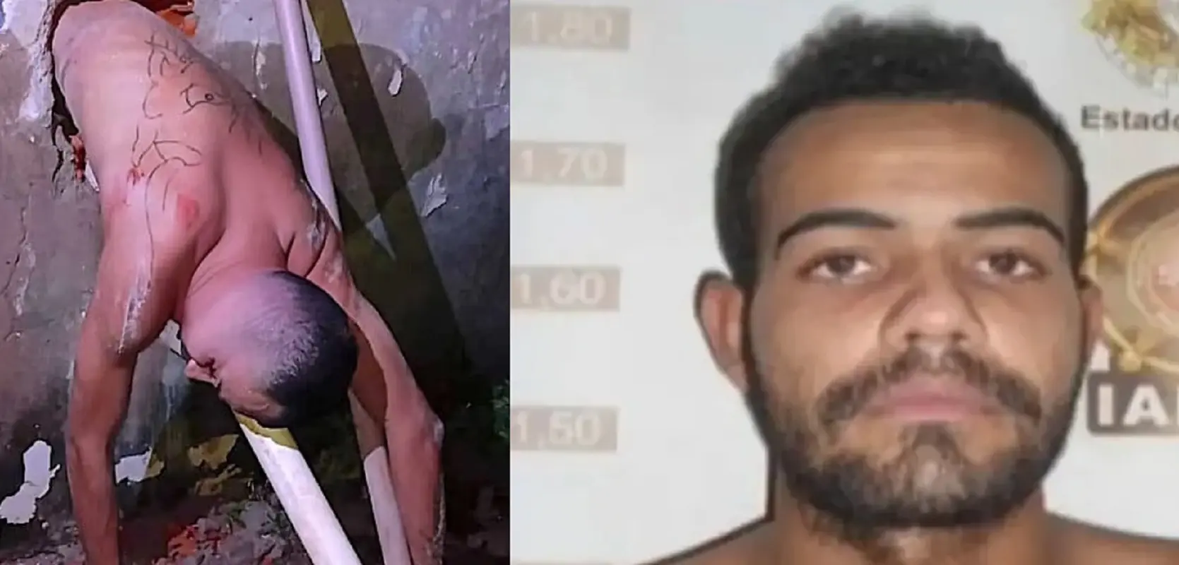 Alan Leandro da Silva era rimasto incastrato mentre tentava di evadere dal carcere