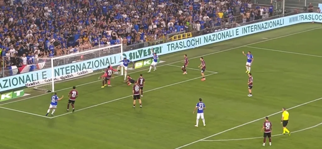 Curto raddoppio per la Sampdoria