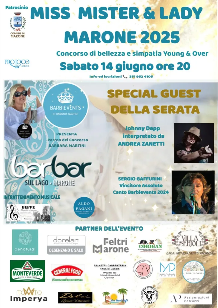 La locandine dell'evento Miss e Mister Lady
