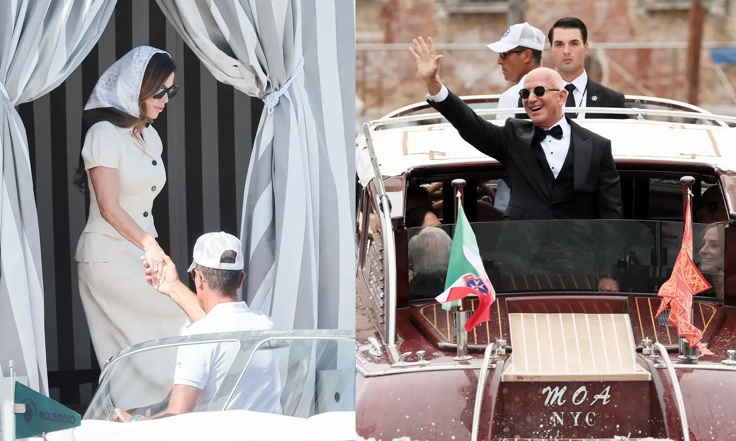 Lauren Sanchez e Jeff Bezos