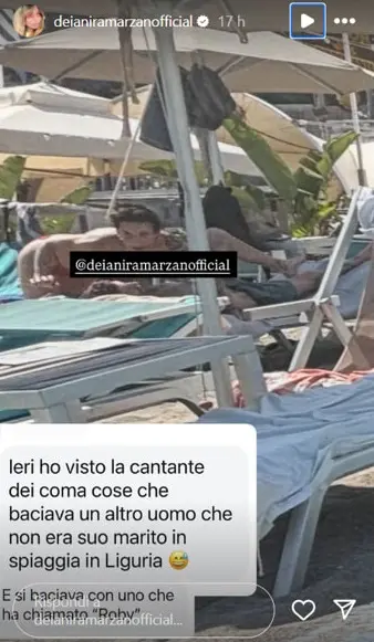La Stories di Deianira sulla presunta crisi dei Coma Cose