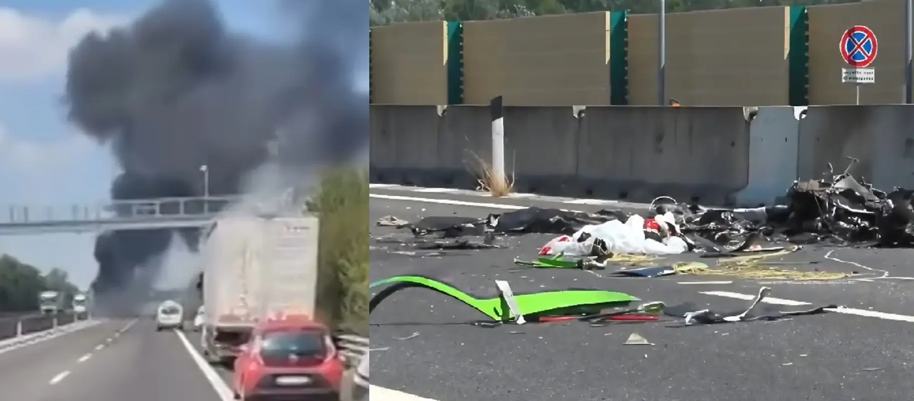 Ultraleggero caduto a Brescia sulla Corda Molle: due morti carbonizzati: ‘Ho attraversato le fiamme’ Ultraleggero caduto a Brescia sulla Corda Molle: due morti carbonizzati: ‘Ho attraversato le fiamme’