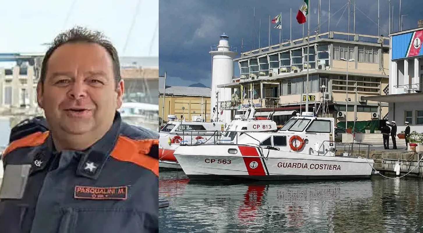 Muore improvvisamente il nostromo Pasqualini, choc e dolore alla Capitaneria di Viareggio Muore improvvisamente il nostromo Pasqualini, choc e dolore alla Capitaneria di Viareggio