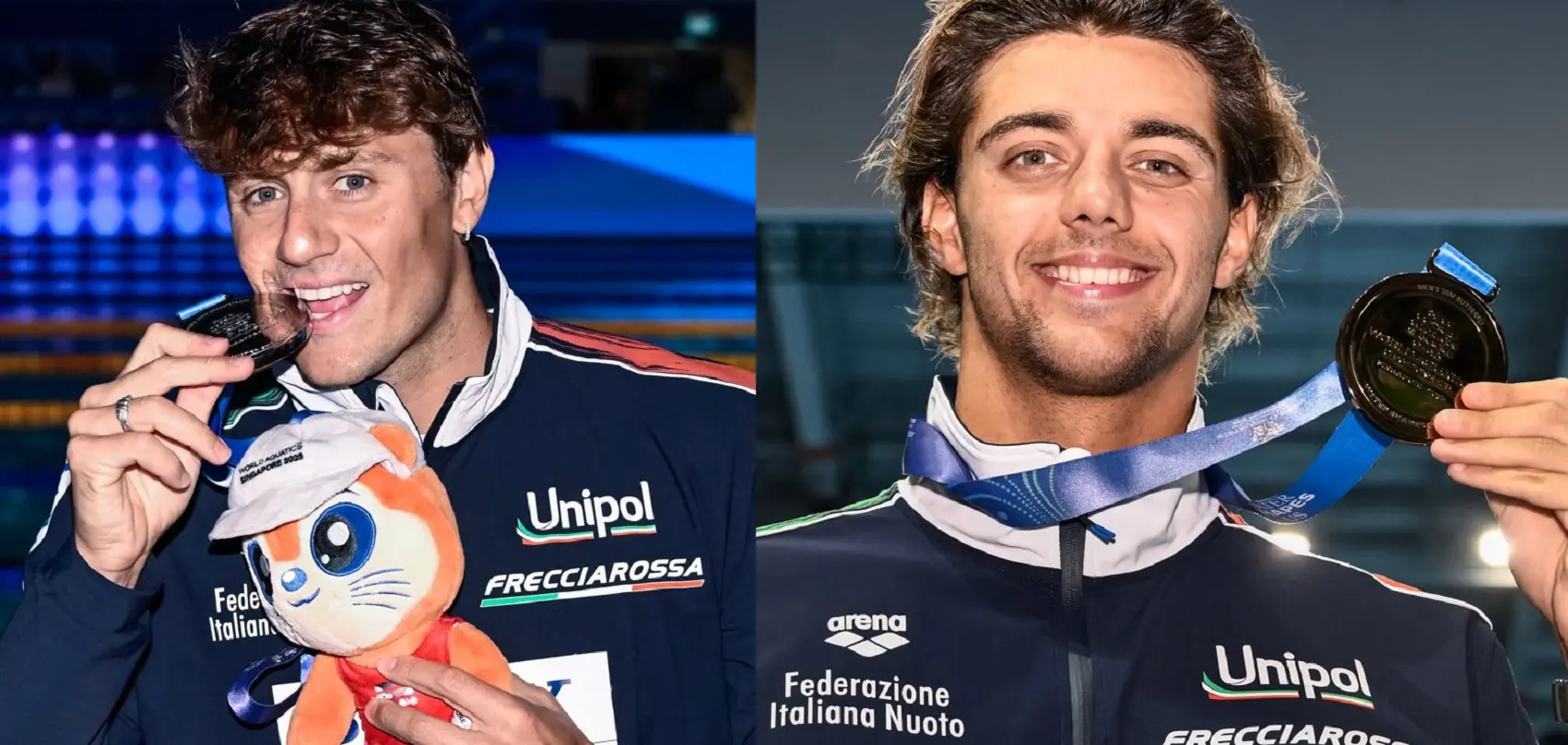 Mondiali di nuoto, Martinenghi più forte dell’intossicazione: è argento, Ceccon bronzo con polemica