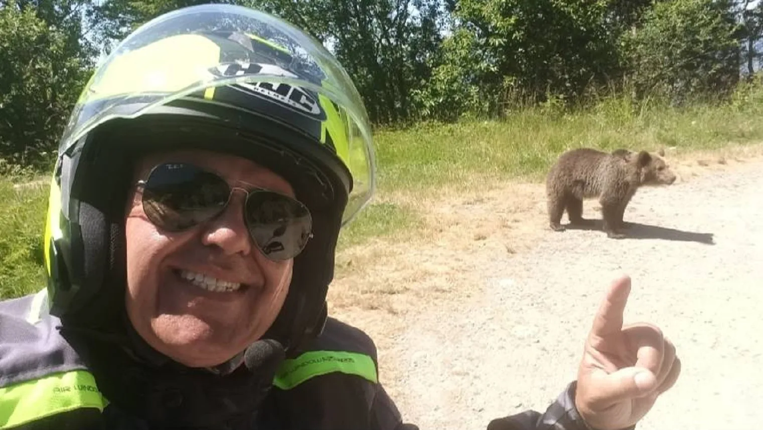 Tragedia in Romania, motociclista italiano ucciso da un’orsa mentre tenta di darle da mangiare