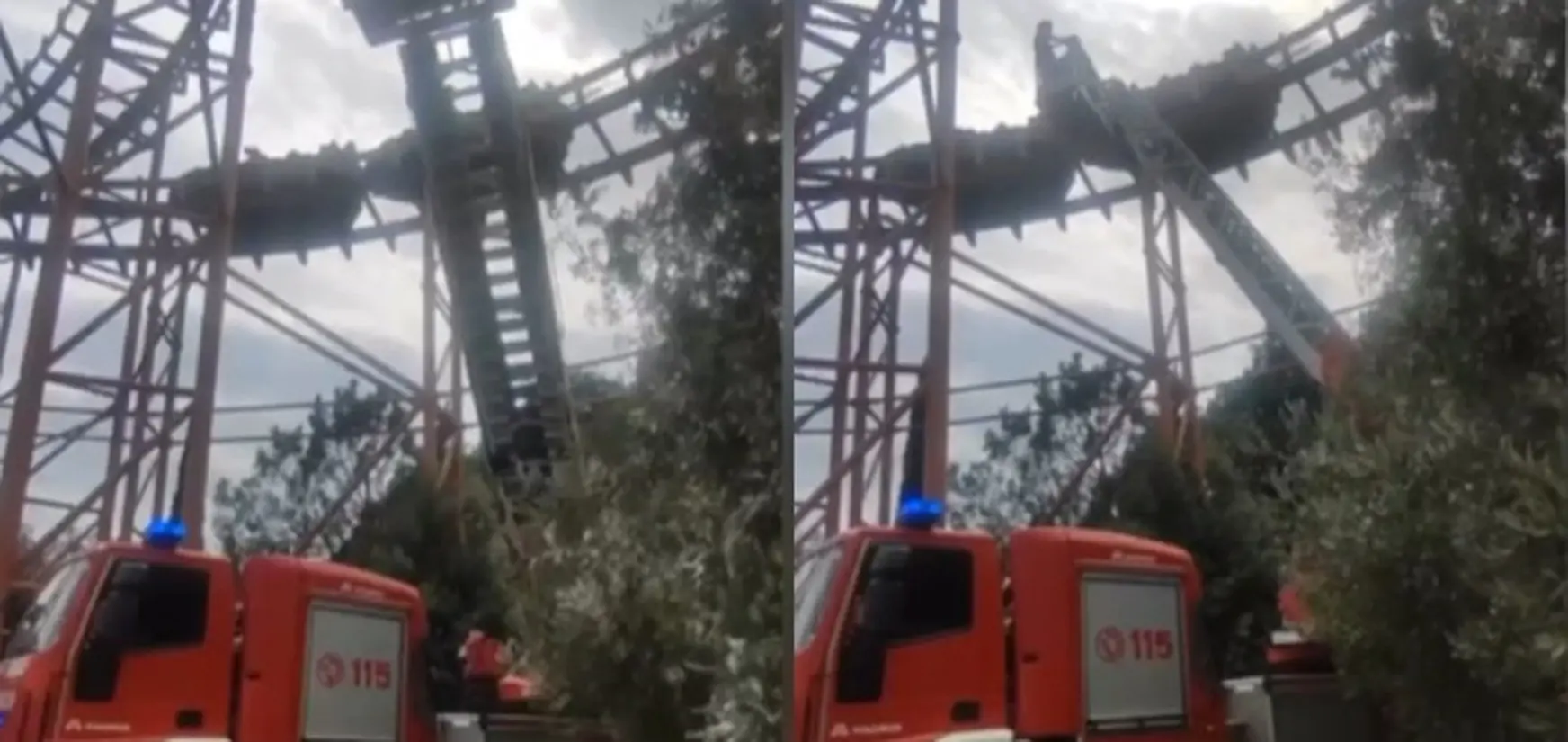 Paura sulle montagne russe di Cinecittà World: 15 persone bloccate a 20 metri d’altezza Paura sulle montagne russe di Cinecittà World: 15 persone bloccate a 20 metri d’altezza