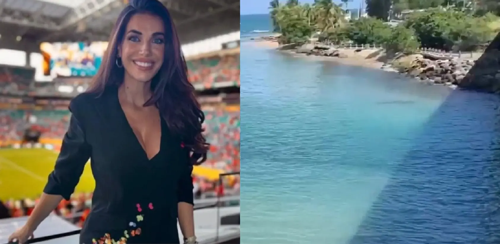Eleonora Boi aggredita da uno squalo a Portorico