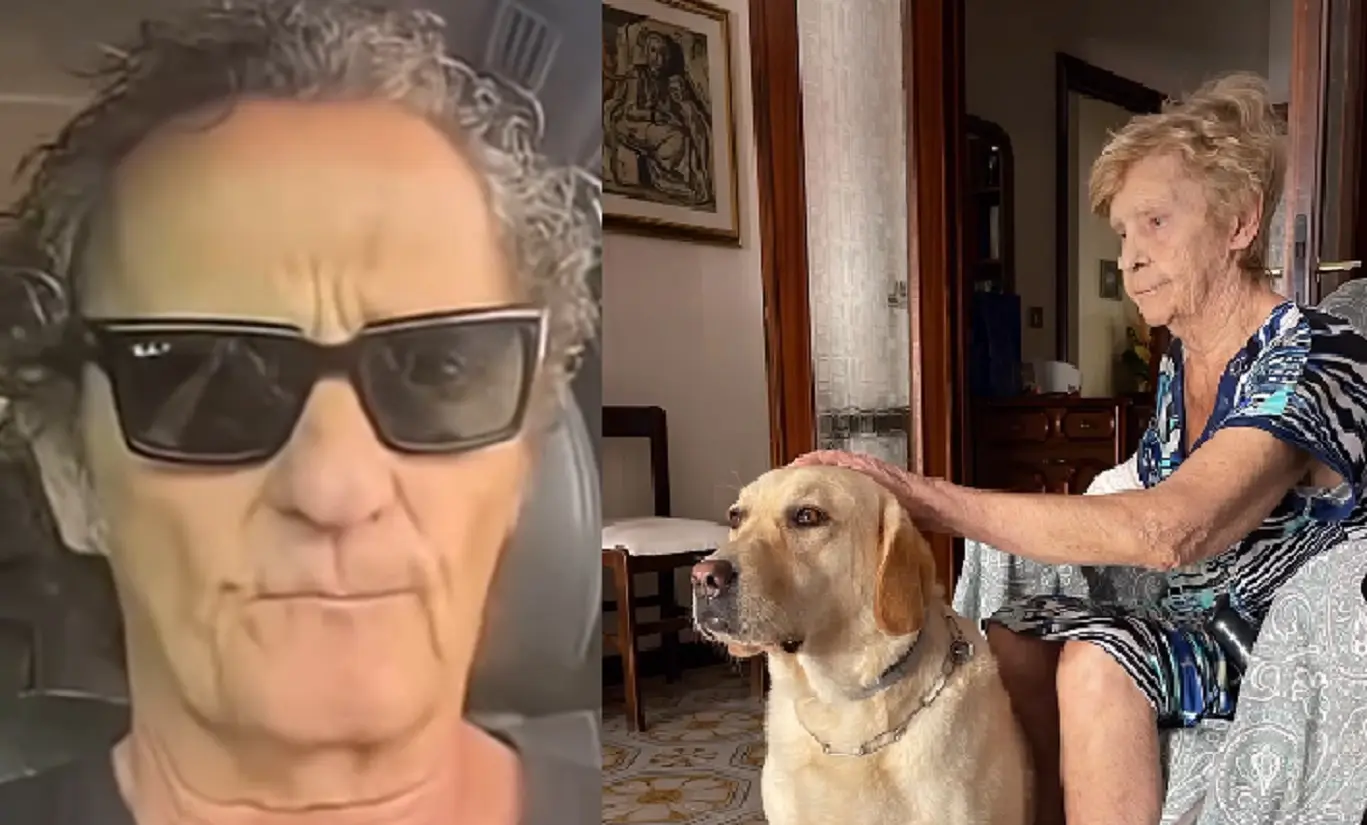 ‘Un figlio non abbandona la madre’: Enzo Salvi ferma lo show e corre a Roma