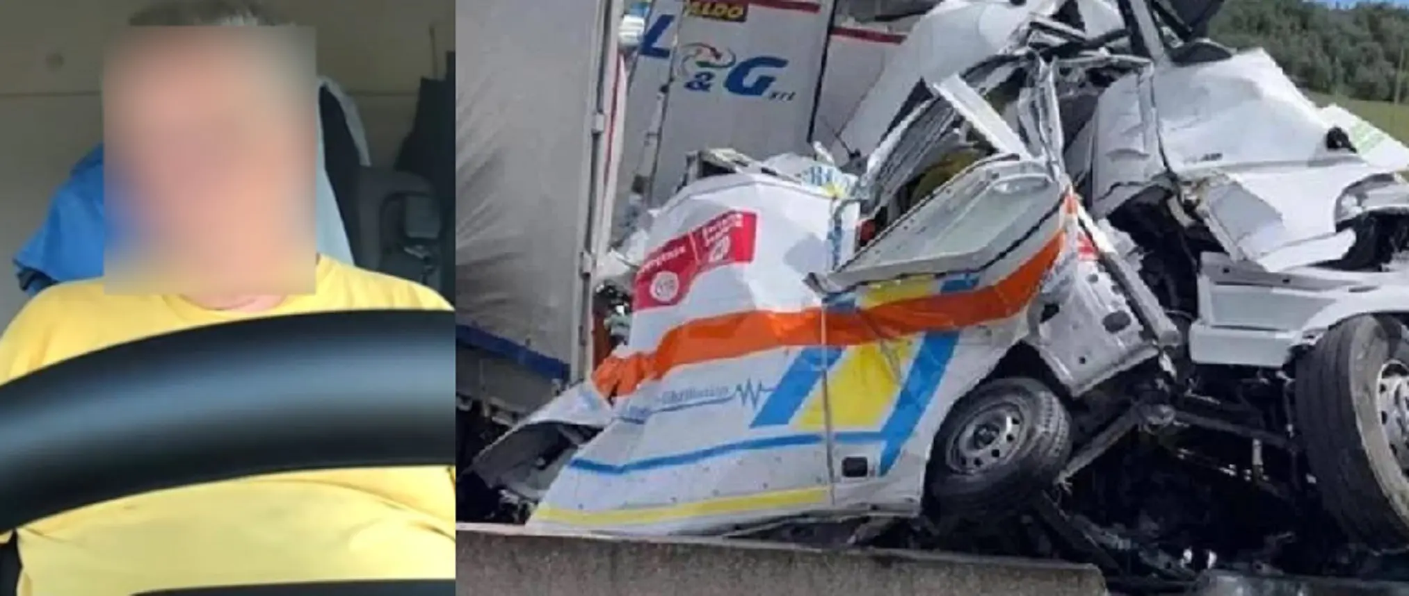 Il conducente del camion ha realizzato un video 15 minuti prima dell'incidente sul tratto aretino dell'A1