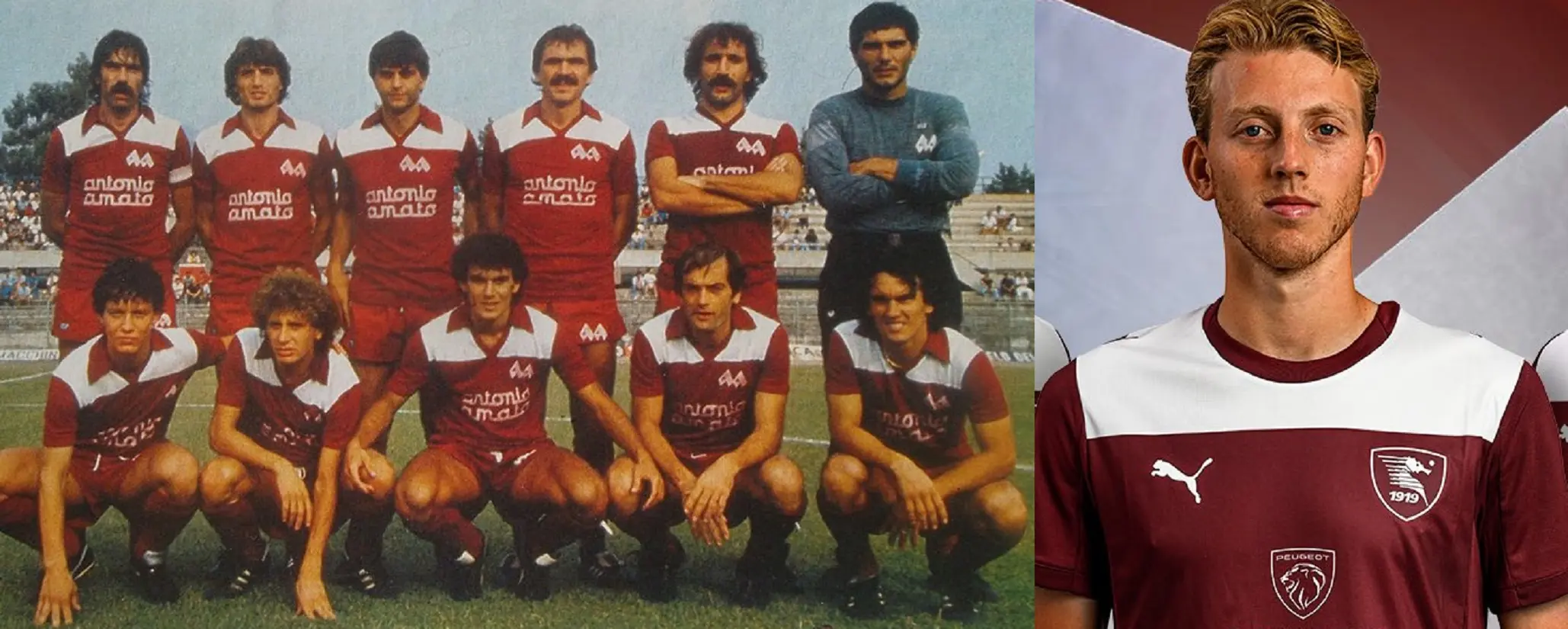 La Salernitana omaggia la stagione 1983/84 con il nuovo kit, da Boschin a Zaccaro: protagonisti e piazzamento La Salernitana omaggia la stagione 1983/84 con il nuovo kit, da Boschin a Zaccaro: protagonisti e piazzamento