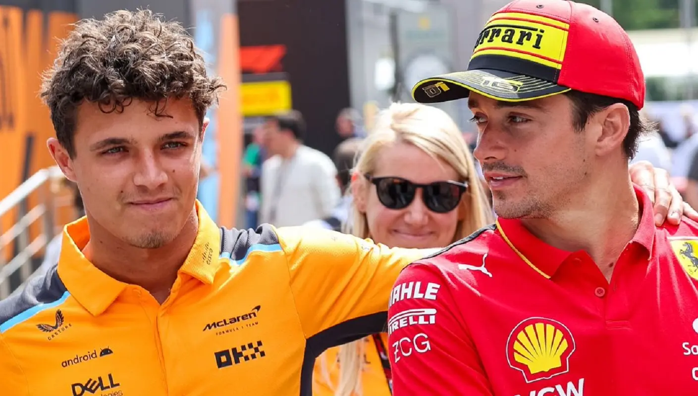 delusione leclerc in ungheria 8216solo un passeggero dal giro 408217 norris firma la 200170 vittoria mclaren
