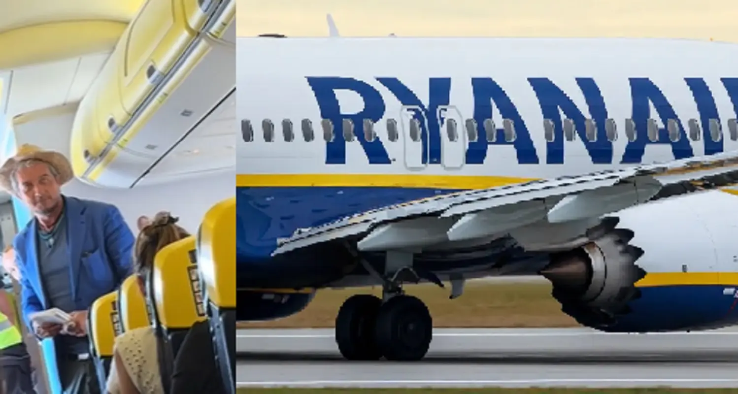 Paolo Ruffini fa ritardare un volo Ryanair: il video dell’attore che si scusa con i passeggeri