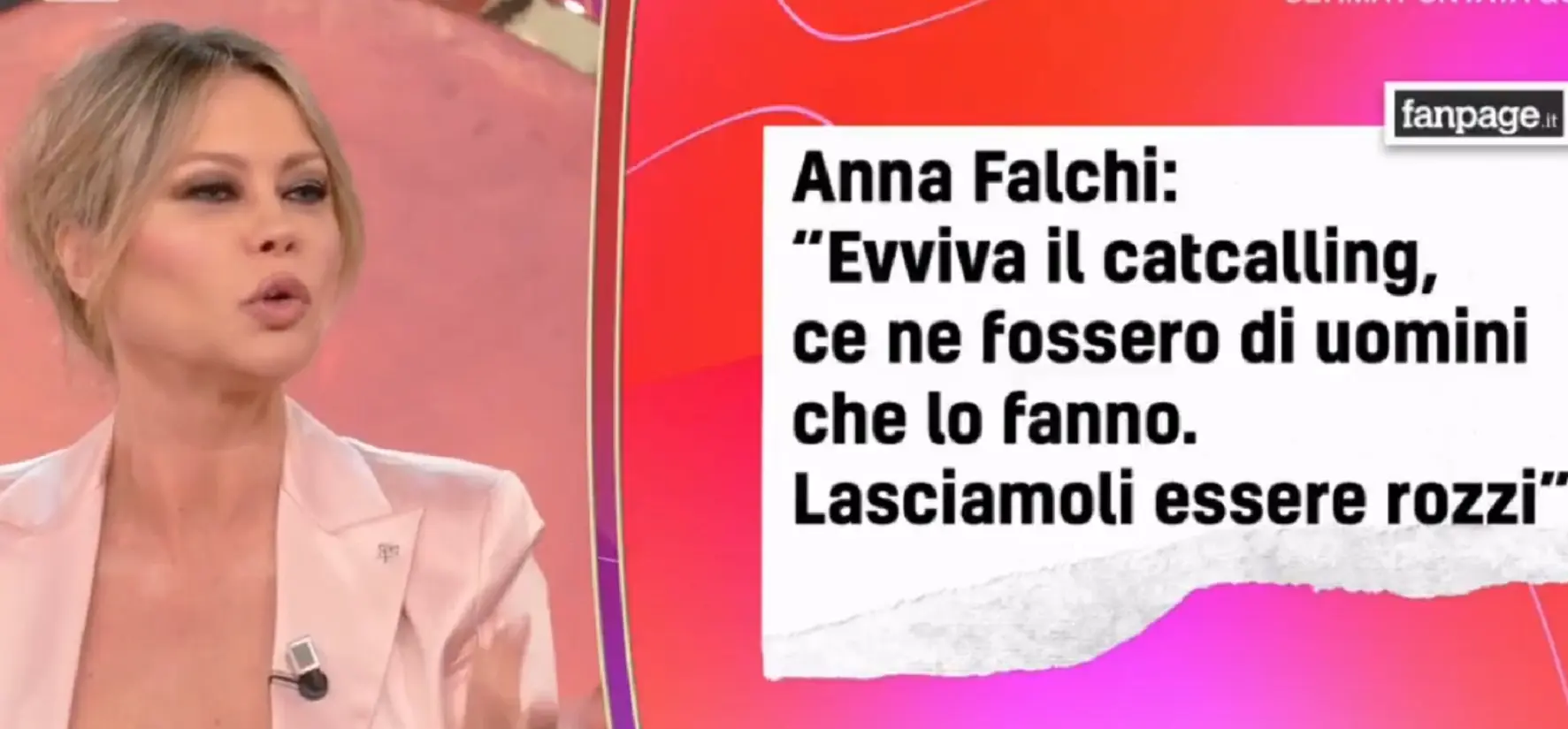 Anna Falchi spiazza tutti sul catcalling in diretta tv: gelo in studio con Caterina Balivo Anna Falchi spiazza tutti sul catcalling in diretta tv: gelo in studio con Caterina Balivo