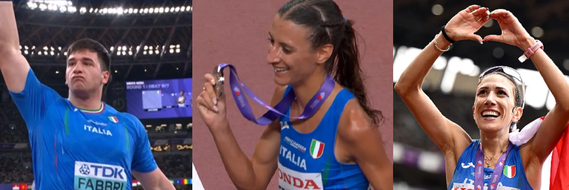 Mondiali di atletica a Tokyo: Italia d’argento con Palmisano e Battocletti, bronzo per Fabbri ma c’è una delusione Mondiali di atletica a Tokyo: Italia d’argento con Palmisano e Battocletti, bronzo per Fabbri ma c’è una delusione