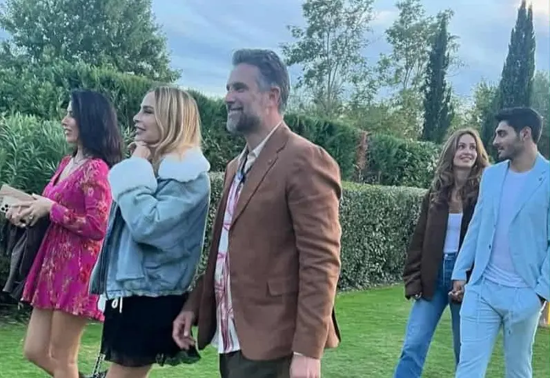 I gieffini presenti alle nozze di Calvani