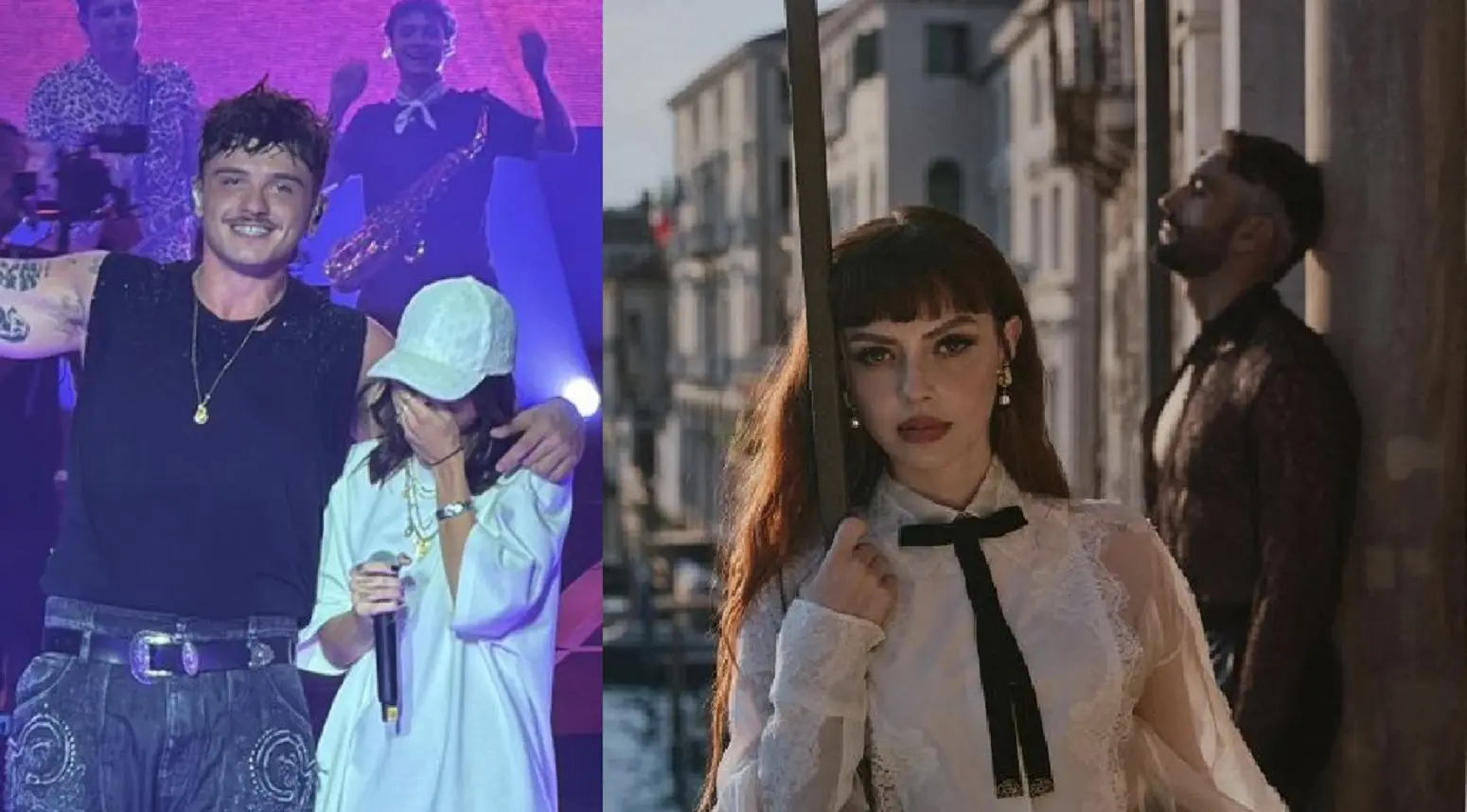 La commozione di Angelina Mango al concerto di Olly, Annalisa e Mengoni sorprendono col nuovo singolo