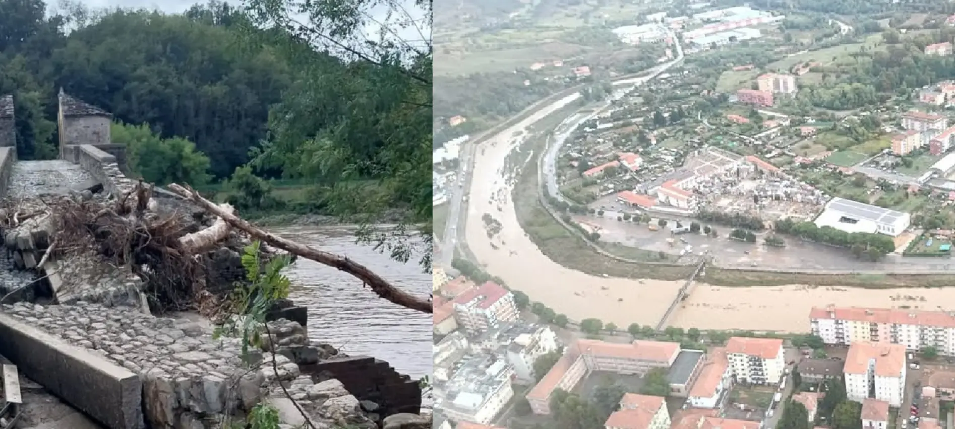 maltempo in piemonte spigno monferrato travolta dall8217acqua donna dispersa nel torrente valla