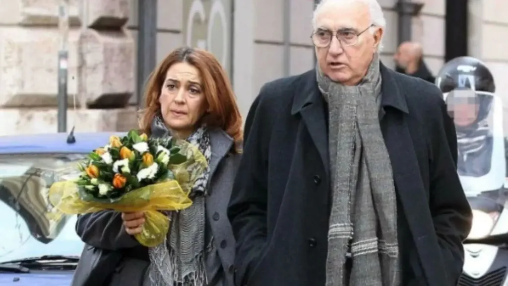 Pippo Baudo e Dina Minna