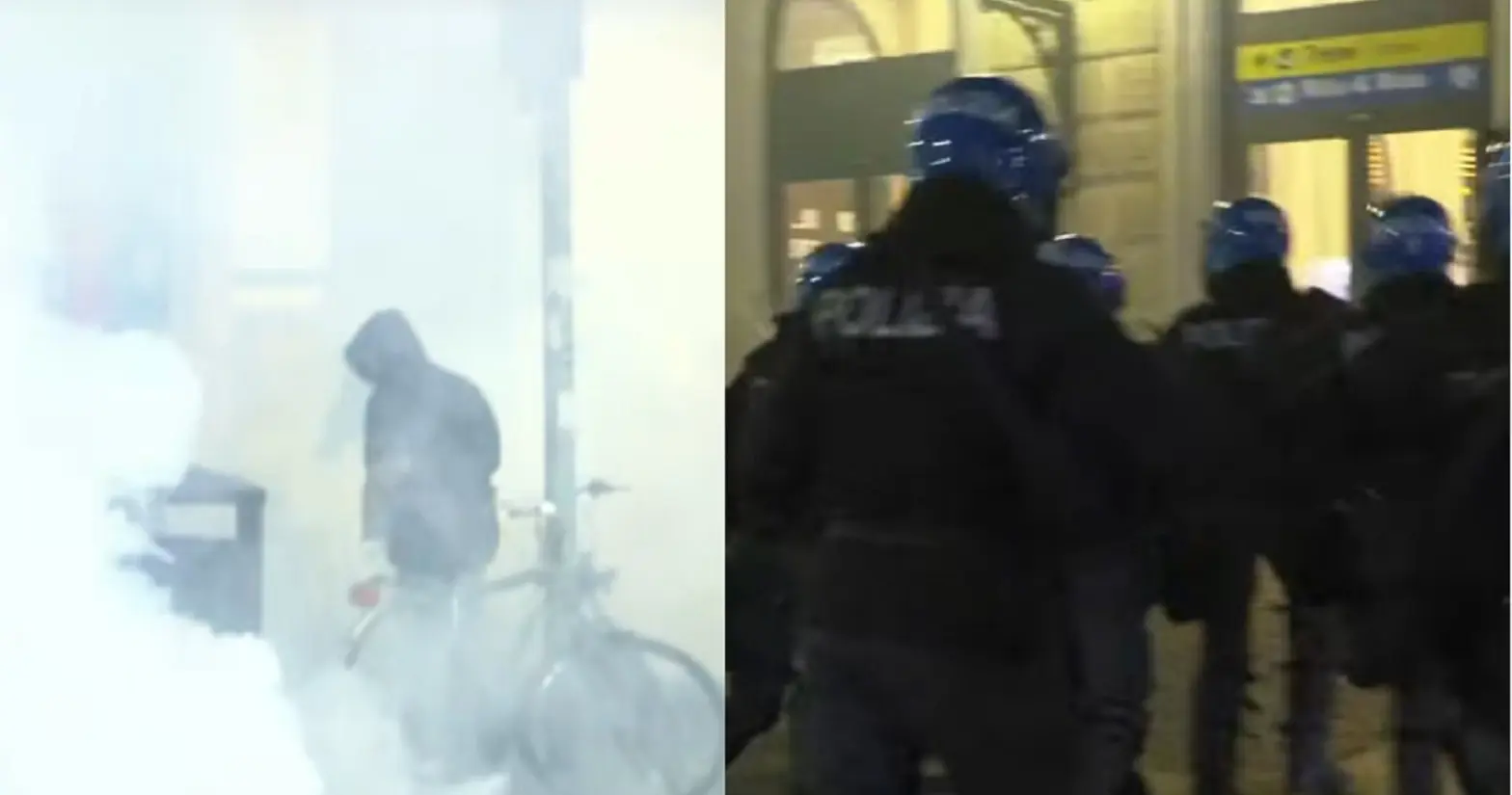 bologna studentessa ferita da un lacrimogeno durante la protesta pro gaza rischia di perdere un occhio