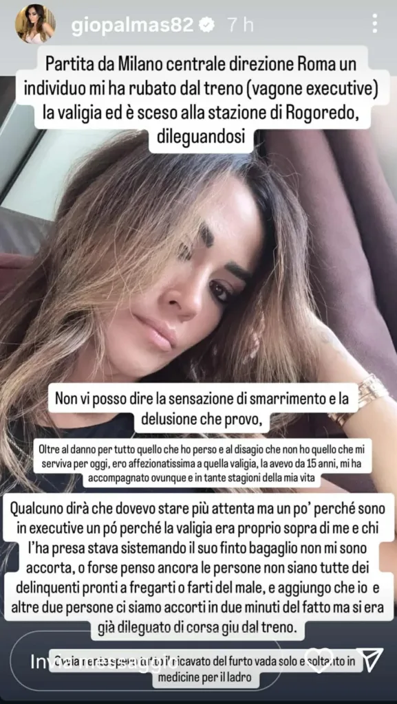 La Stories di Giorgia Palmas
