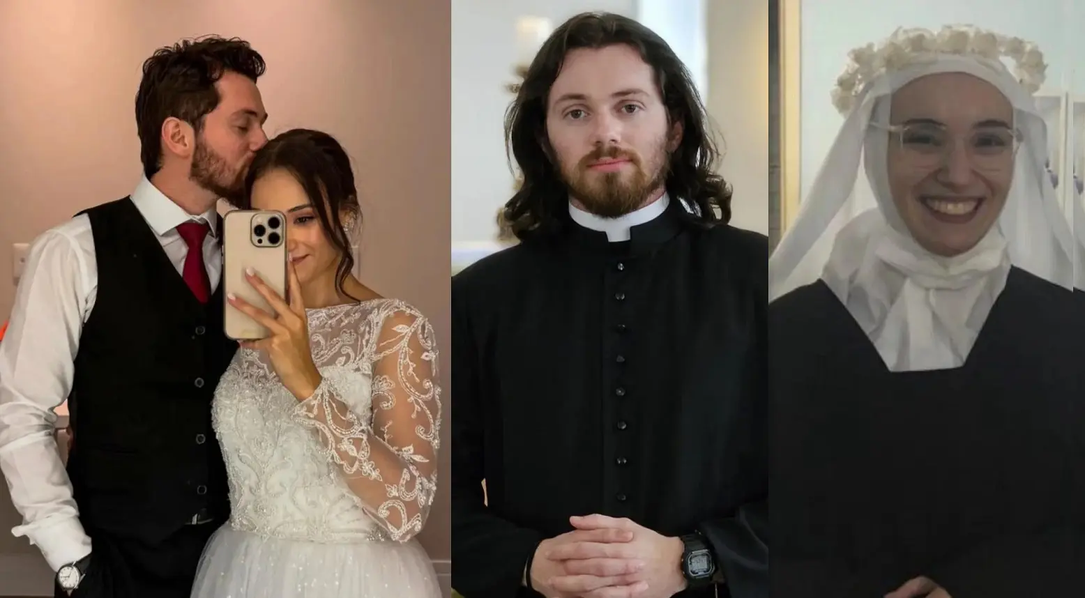 dall8217abito religioso all8217altare dell8217amore l8217ex suora lais dognini diventa influencer e sposa un prete