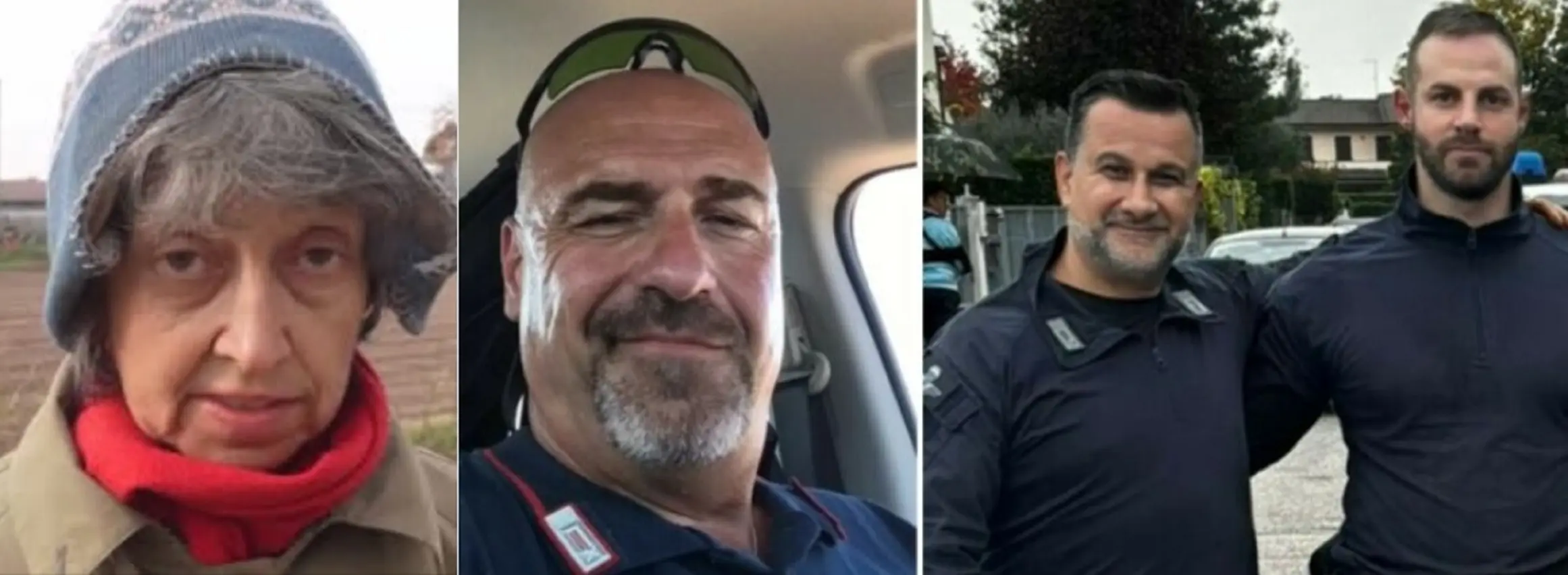 Maria Luisa Ramponi e il luogotenente Marco Piffari, il Brigadiere Capo Valerio Daprà e il Carabiniere Scelto Davide Bernardello morti nell'esplosione