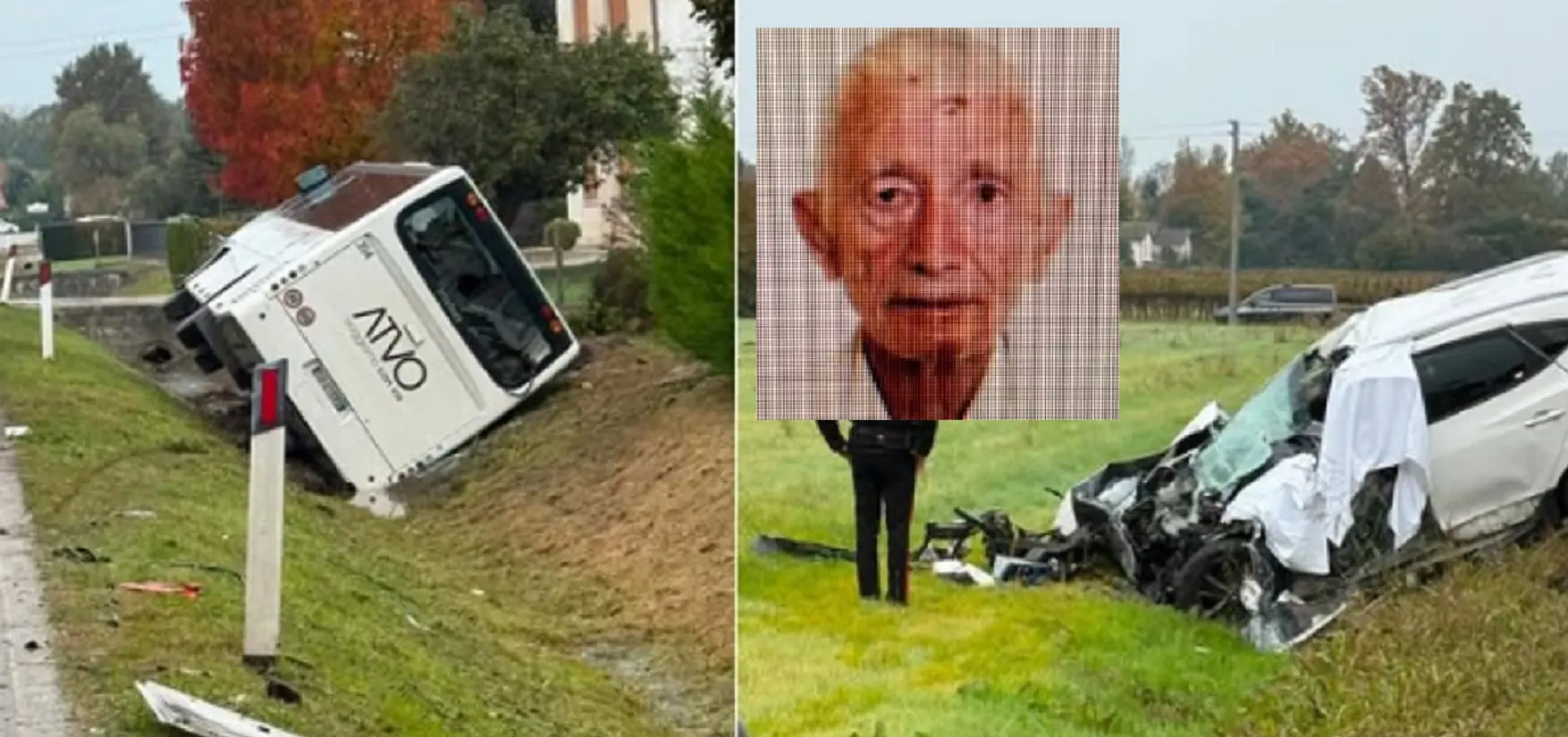 Oderzo, scontro tra bus scolastico e suv: un morto e dodici feriti, 85enne guidava con la patente scaduta Oderzo, scontro tra bus scolastico e suv: un morto e dodici feriti, 85enne guidava con la patente scaduta
