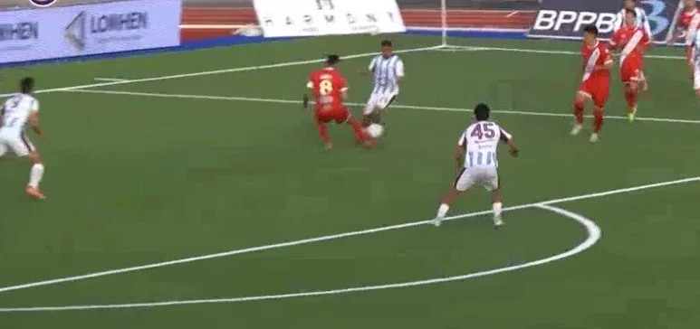 Il rigore per fallo su Tascone