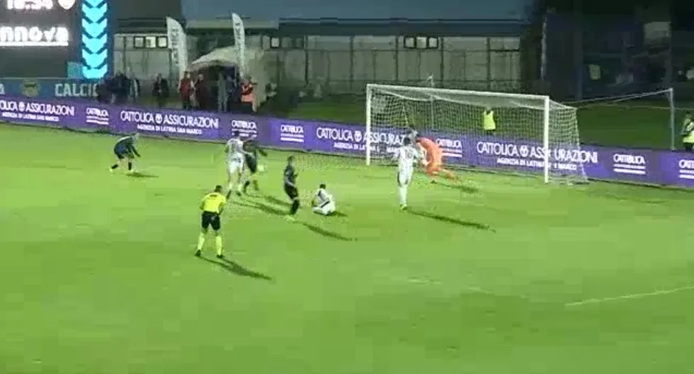 La chance per il Latina dopo una palla persa da Tascone