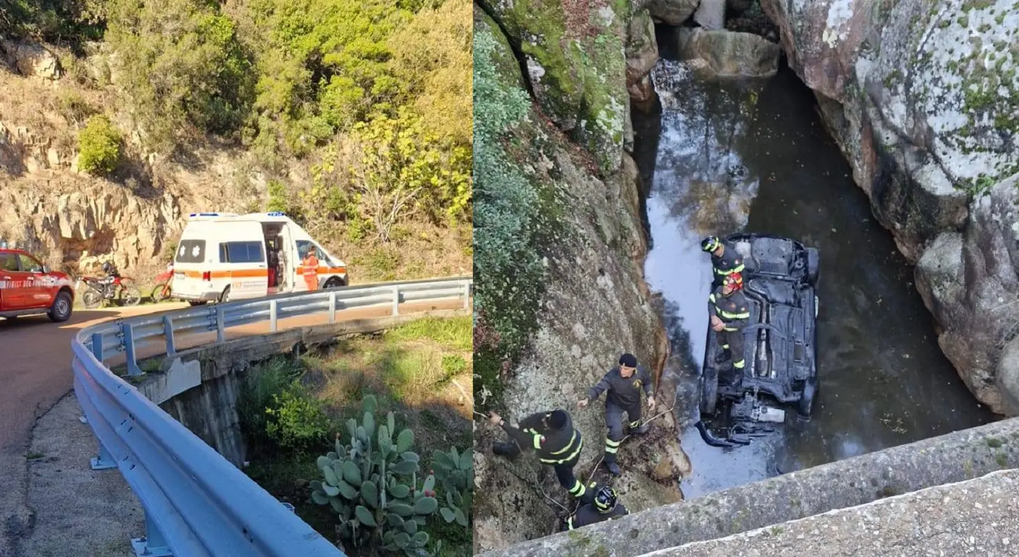 Tragedia sulla SP27 in Ogliastra: tre operai morti dopo un volo di dieci metri Tragedia sulla SP27 in Ogliastra: tre operai morti dopo un volo di dieci metri