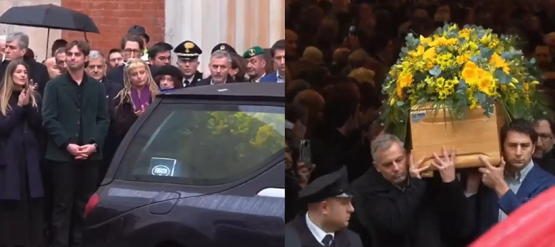 Funerali Ornella Vanoni: ‘Sei un attimo senza fine’, il commovente saluto dei nipoti, Fresu suona per lei