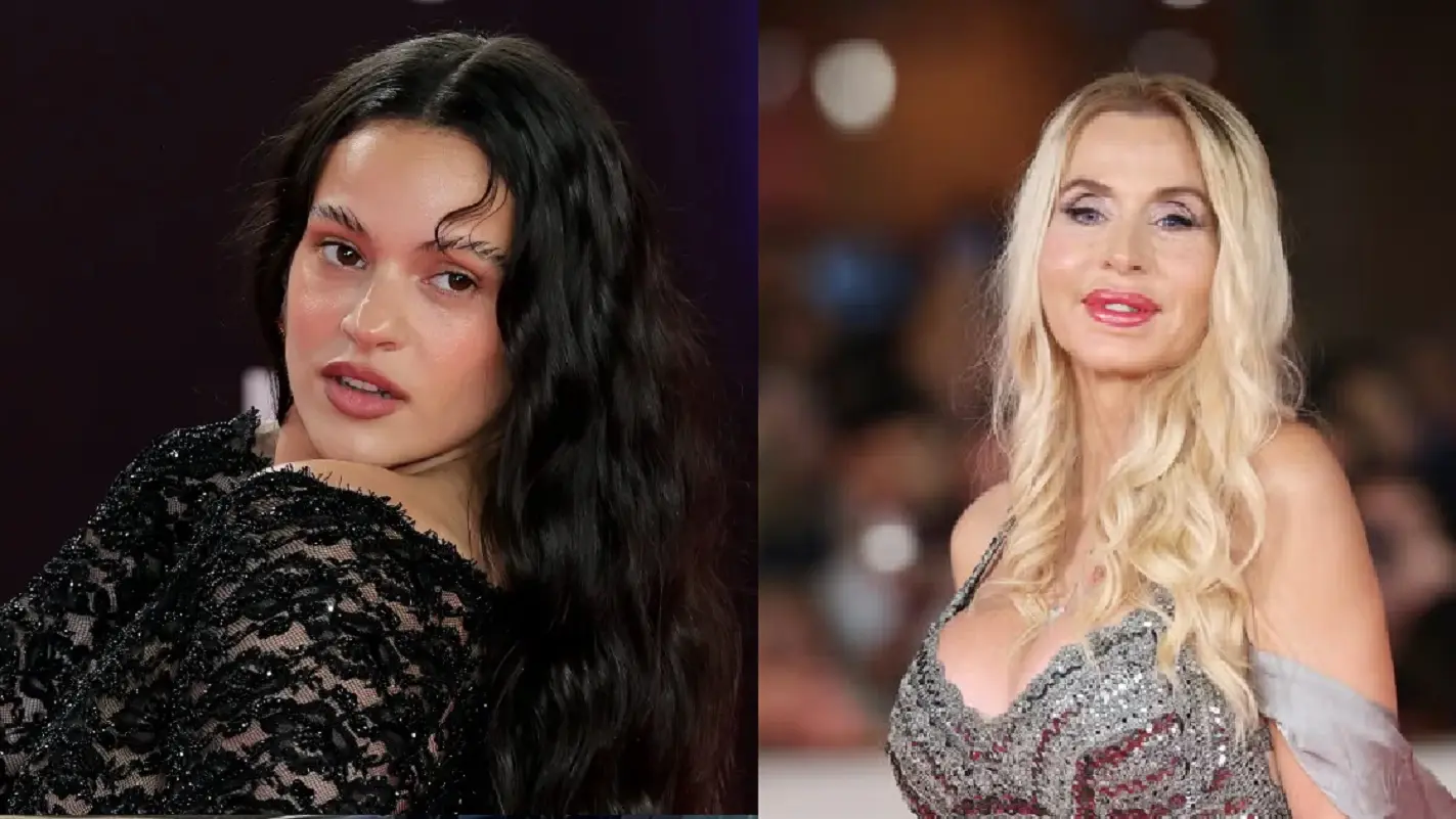 Rosalía e Valeria Marini insieme in un “buongiornissimo”: il meme che fa impazzire il web