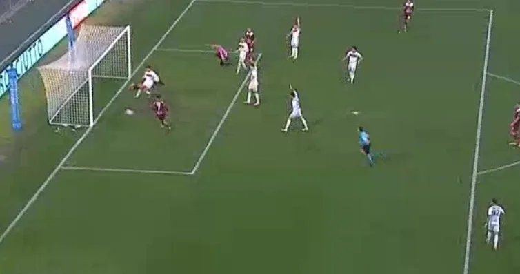 Achik firma il tris per la Salernitana ma il gol è annullato