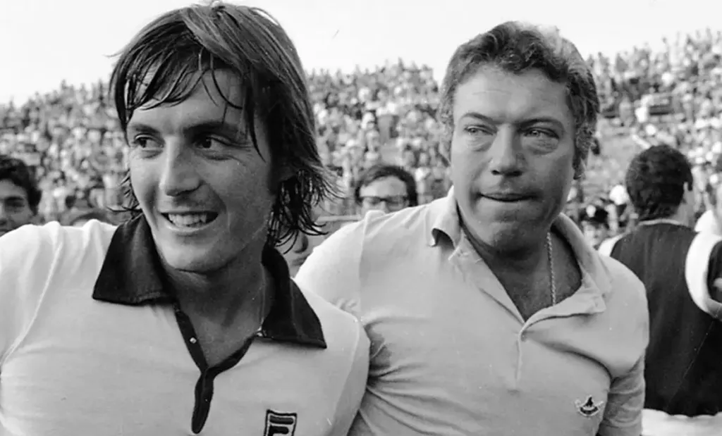 Adriano Panatta e Nicola Pietrangeli