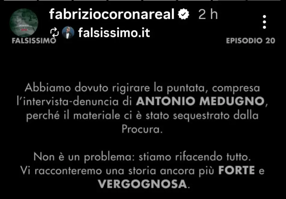 La Stories di Corona