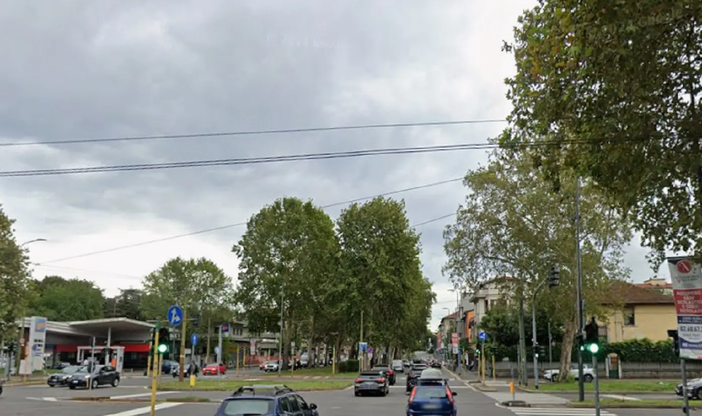 L'incidente a Milano, in Viale Marche