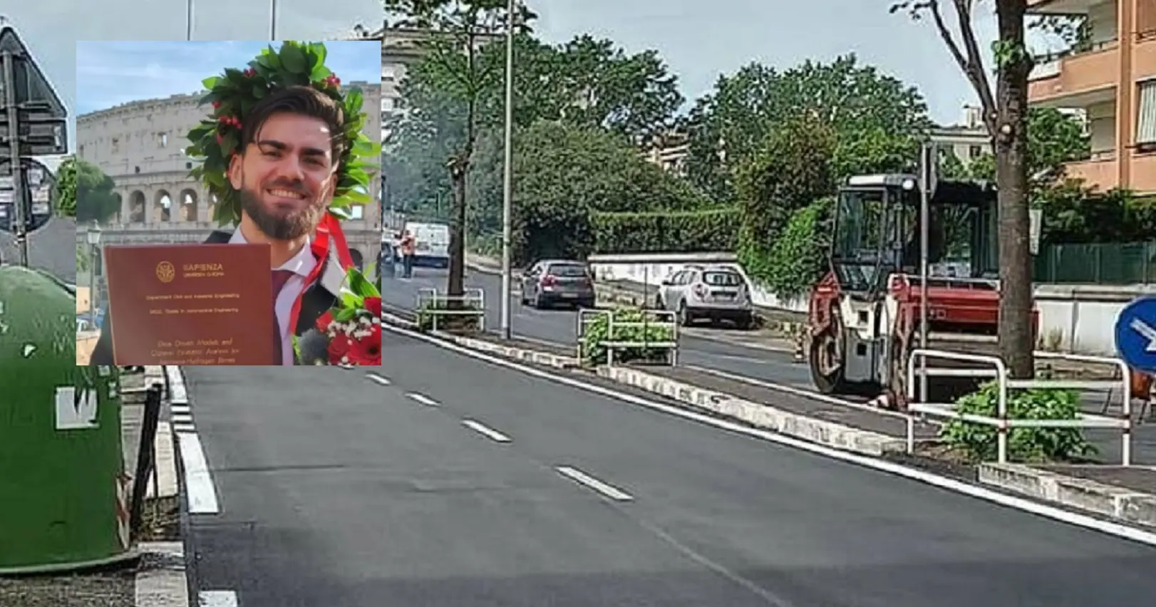 Stefano Bottari travolto e ucciso all'Eur