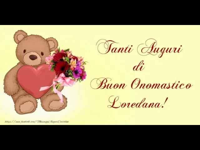 Tanti auguri Loredana