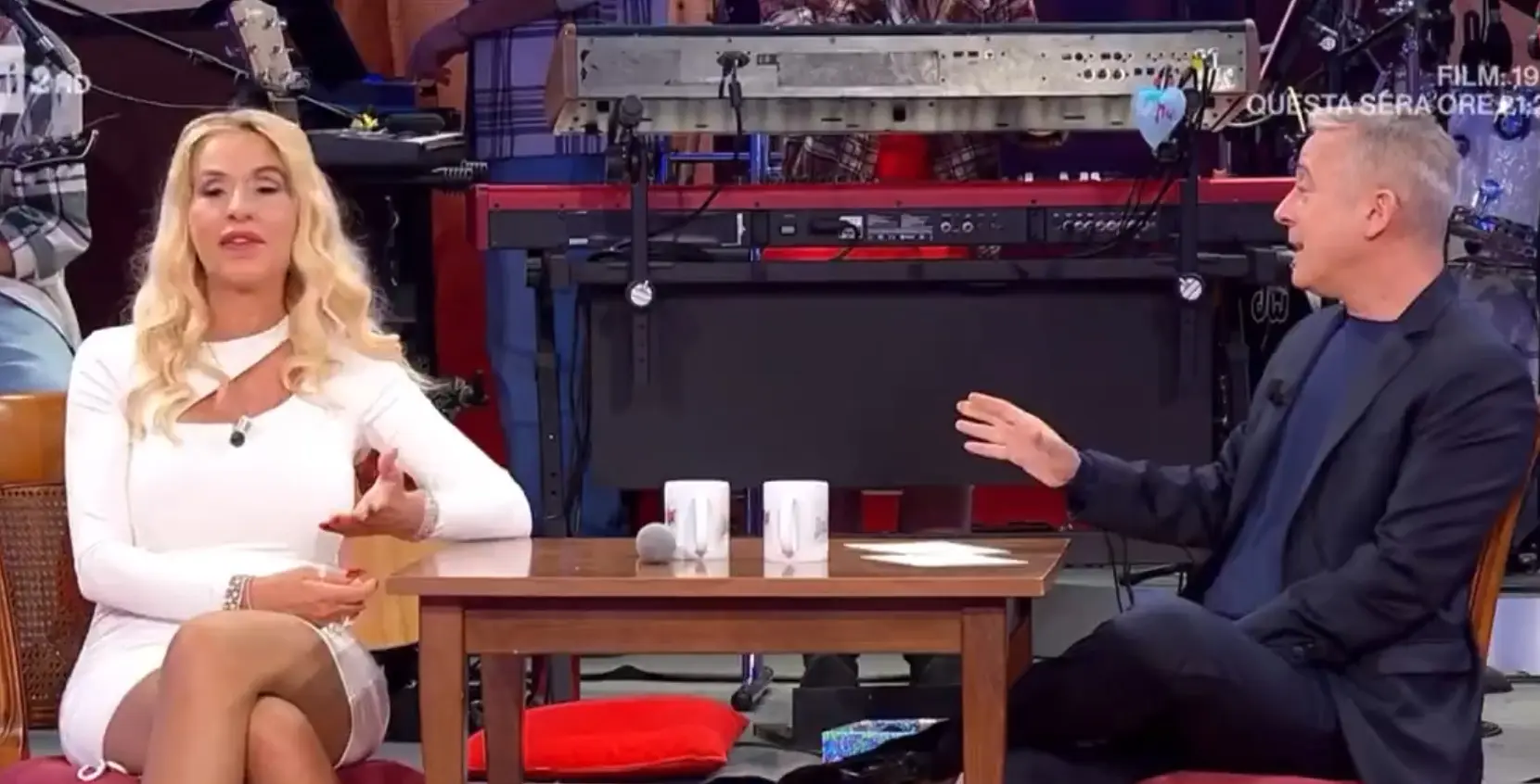 Valeria Marini, l’annuncio di Diaco scatena lo scontro furibondo: ‘L’ha deciso tu, sono sincera’