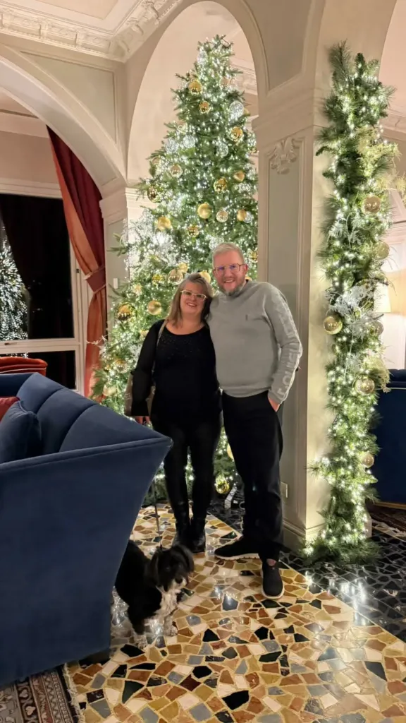 Filippo Greco con la moglie